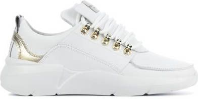 Nubikk Dames Sneakers in Leder (Wit)