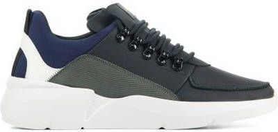 Nubikk Heren Sneakers in Nubuck (Zwart)