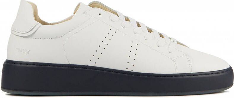 Nubikk Jiro Banks leren sneakers wit - Schoenen.nl
