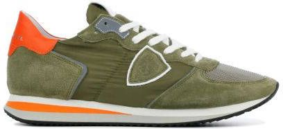 Philippe Model A11Etzluw067 lage sneakers Groen Heren - Schoenen.nl