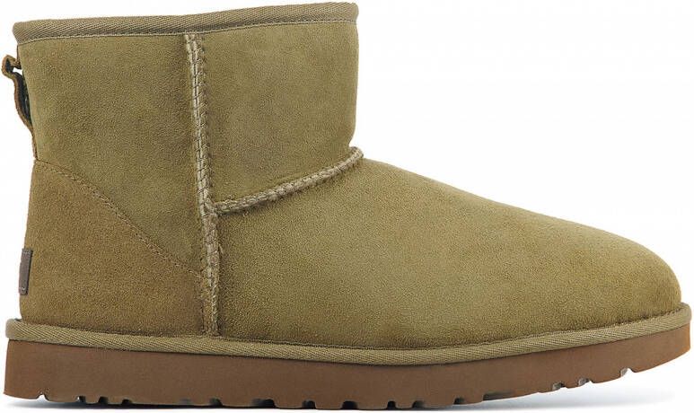 UGG Vrouwen Suède Enkellaarsjes Laarzen Damesschoenen 1016222 Groen -  Schoenen.nl