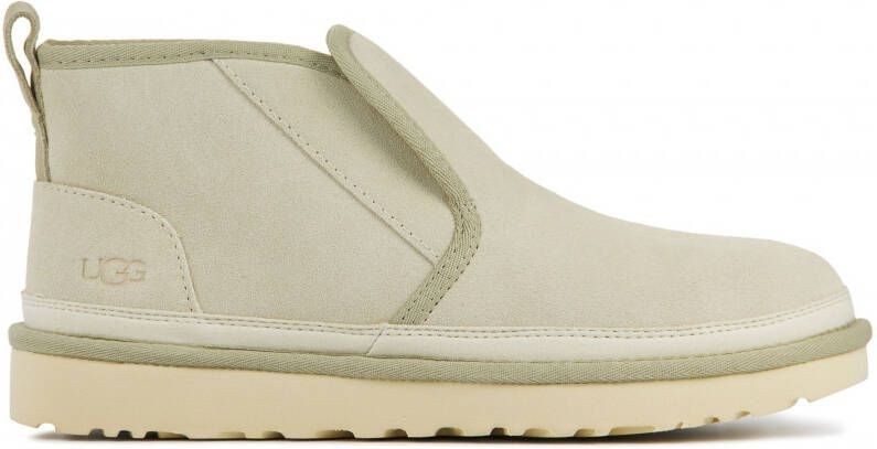 UGG Enkellaarzen Heren Boots Laarzen Herenschoenen Suède 1126691 Gebroken  wit - Schoenen.nl
