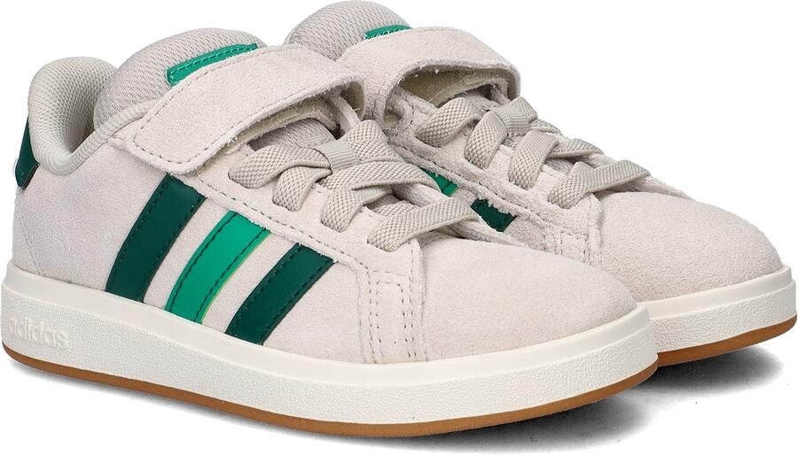 Adidas Grand Court 00s EL C kinder sneakers grijs groen Echt leer Uitneembare zool - Foto 8