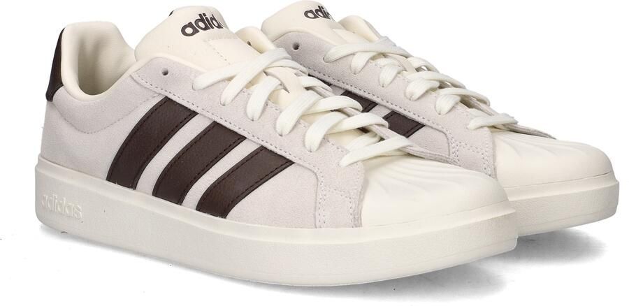 Adidas Sportswear imitatieleren sneakers ecru bruin - Foto 7