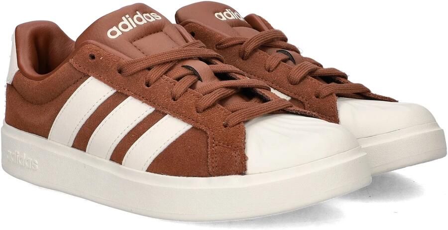 Adidas Streettalk dames sneakers bruin 1 3 Echt leer - Foto 5