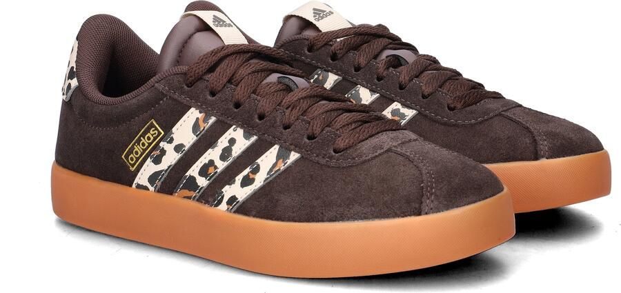Adidas Sportswear VL Court sneakers donkerbruin dierenprint - Foto 11