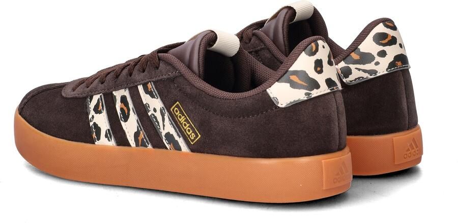 Adidas Sportswear VL Court sneakers donkerbruin dierenprint - Foto 10