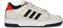 Adidas Rapid Court Low kinder sneakers grijs rood - Thumbnail 2