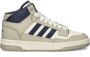 Adidas Rapid Court Mid jongens sneakers grijs blauw 1 3 Uitneembare zool - Thumbnail 2