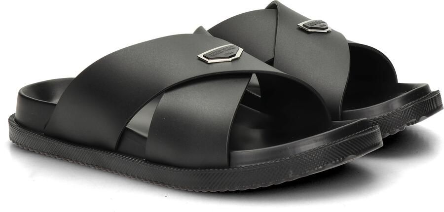 Antony Morato Heren Slipper Zwart MMFF00033 9000 - Foto 4