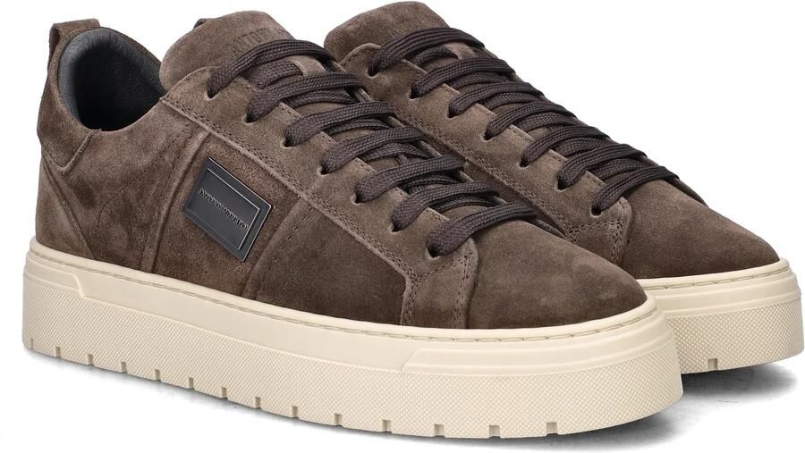 Antony Morato MMFW01937 2110 Coffee Sneakers Bruin Suede Heren Bruin - Foto 6