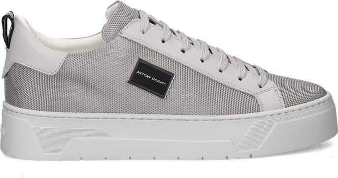 Antony Morato Metal Bold heren sneaker Licht grijs - Foto 2
