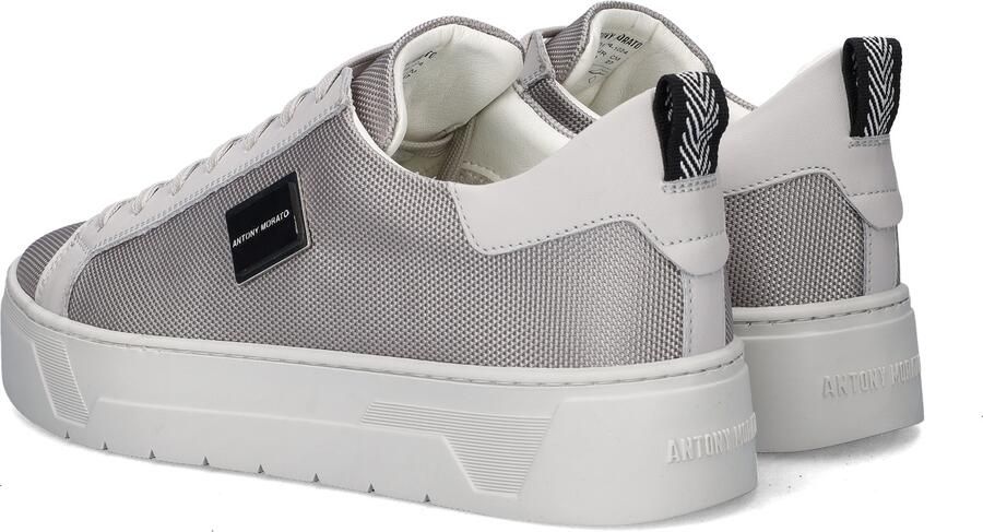 Antony Morato Metal Bold heren sneaker Licht grijs - Foto 3
