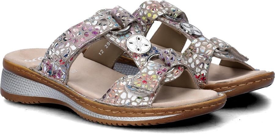 Ara Slippers Hawaï sleehak zomerschoen pantoffels met klittenband - Foto 3