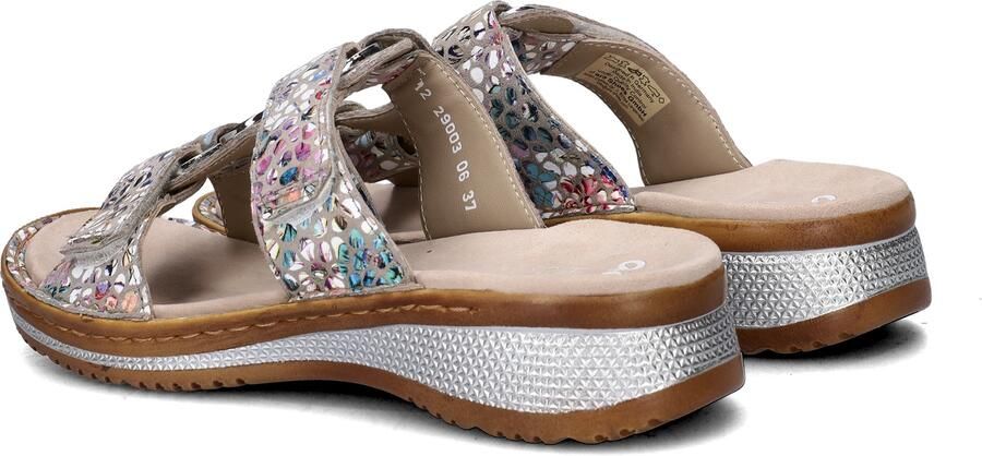 Ara Slippers Hawaï sleehak zomerschoen pantoffels met klittenband - Foto 4