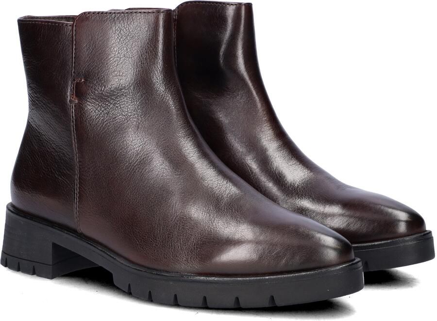 Ara -art-12-59300 03-bruin-leer-dames-enkellaars-puntne rits - Foto 4