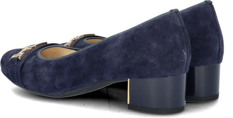 Ara Blauwe Suède Pumps met Uitneembaar Voetbed - Foto 6