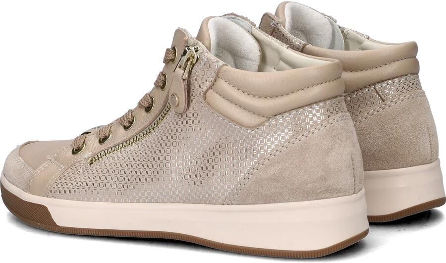 Ara 1224499 OM-ST-HIGHT-SOFT Hoge sneakersVeterbootsDames veterschoenenDames sneakersHalf-hoge schoenen Taupe - Foto 4