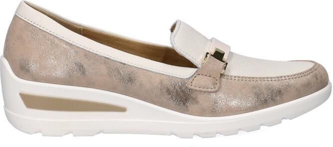 Ara -Dames off-white ecru parel ballerina's & mocassins - Foto 2