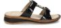 Ara Slippers Hawaï sleehak zomerschoen pantoffels met klittenband - Thumbnail 2