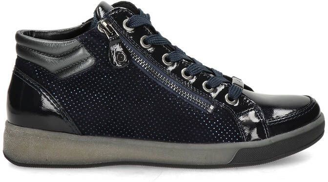 Ara OM-ST-High-Soft Sneakers Dames Blauw - Foto 3