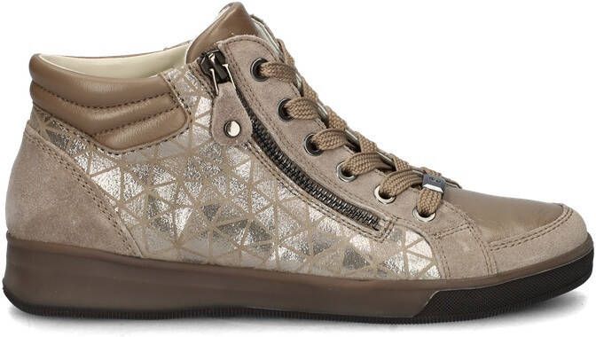 Ara Rome dames sneaker Taupe
