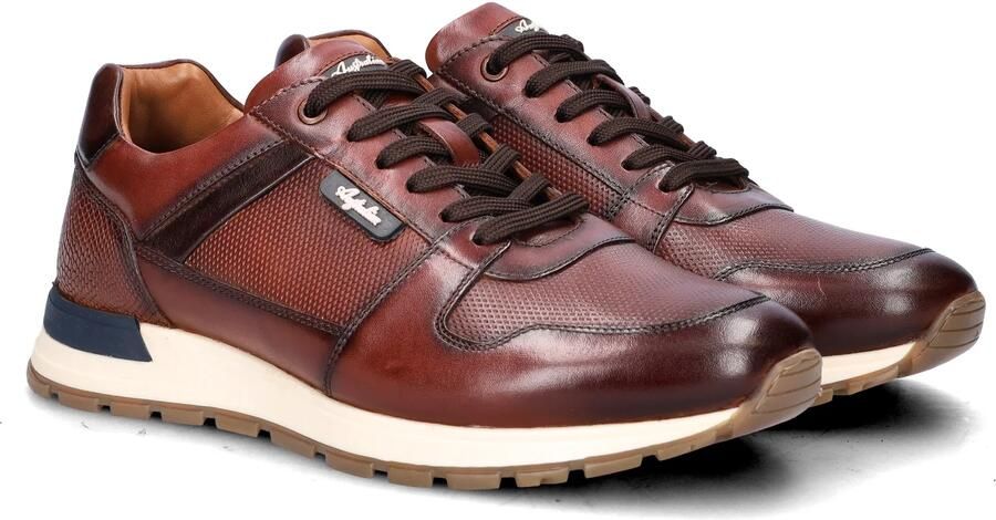 Australian Brindisi Sneakers cognac Leer Heren - Foto 8