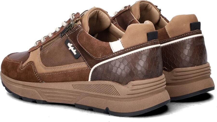 Australian Footwear Australian bruine leren heren sneakers Connery - Foto 5