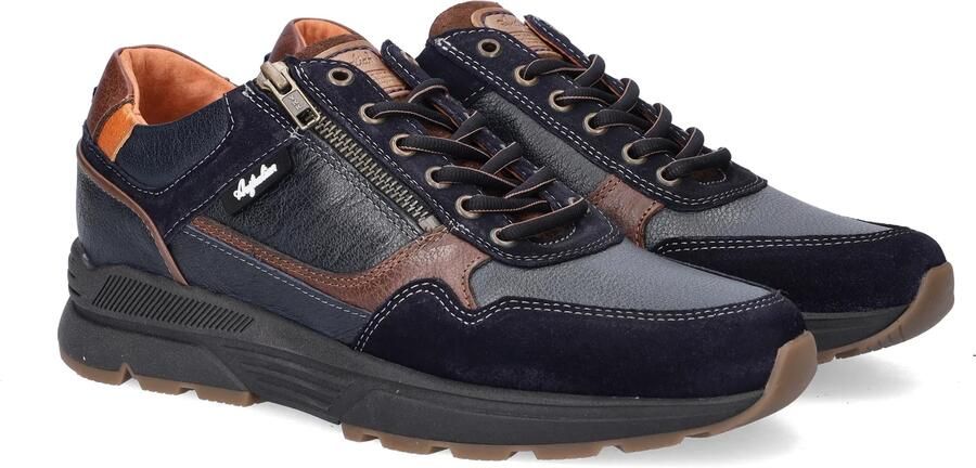 Australian Blauwe Heren Sneaker Connery Stijl Blue - Foto 4