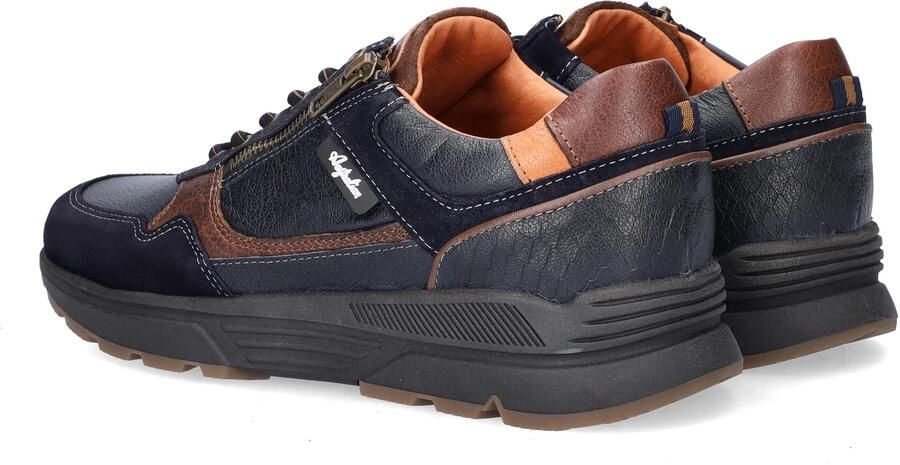 Australian Blauwe Heren Sneaker Connery Stijl Blue - Foto 2