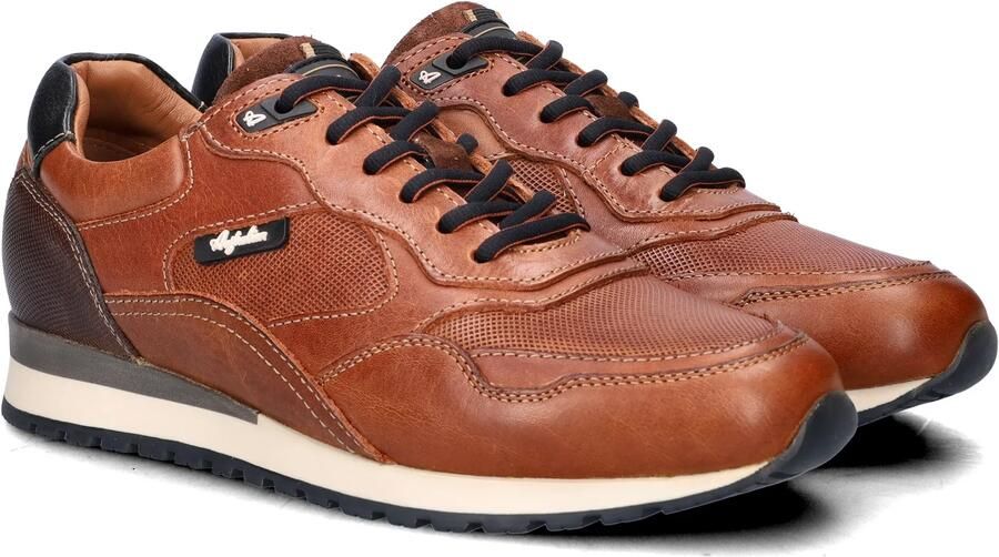 Australian Footwear Heren sneaker Bruin leer Artikel Fabian 15.1722.01DM2 Cognac - Foto 5