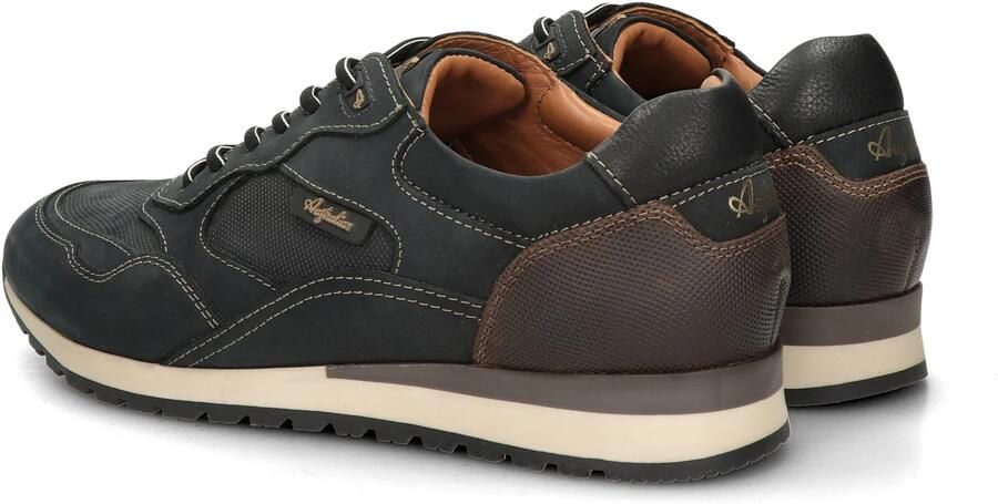 Australian HEREN SNEAKERS BLAUW 15.1722.01-SIG FABIAN BLUE LEATHER BLUE-BROWN-BLACK - Foto 5