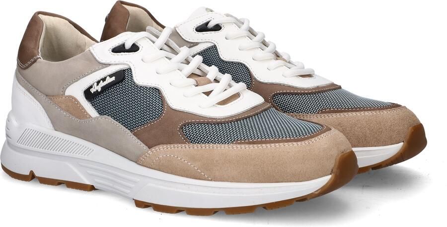 Australian Halifax KI5 Sneakers Grey Beige White Nubuck Heren Breedte H Grijs Beige Wit - Foto 8