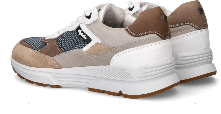 Australian Halifax KI5 Sneakers Grey Beige White Nubuck Heren Breedte H Grijs Beige Wit - Foto 9