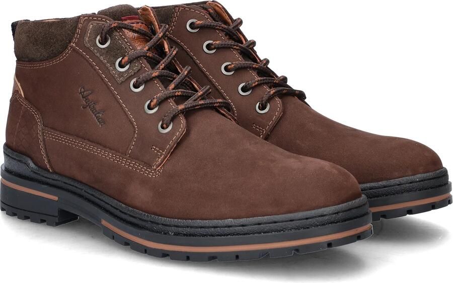 Australian art 15.1578.05 D47 Middelburg brown nubuck veterschoen heren - Foto 4
