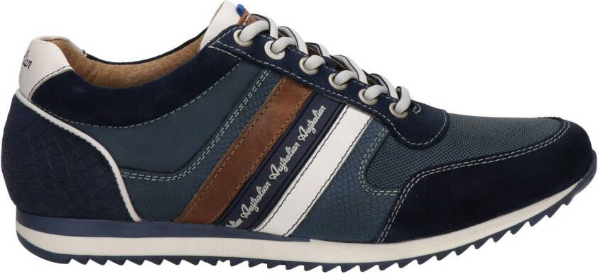 Australian Camaro leren sneakers blauw