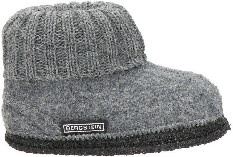 Bergstein Cozy Sloffen Pantoffels voor en kinderen 100% Zuiver sc wol Black - Foto 20