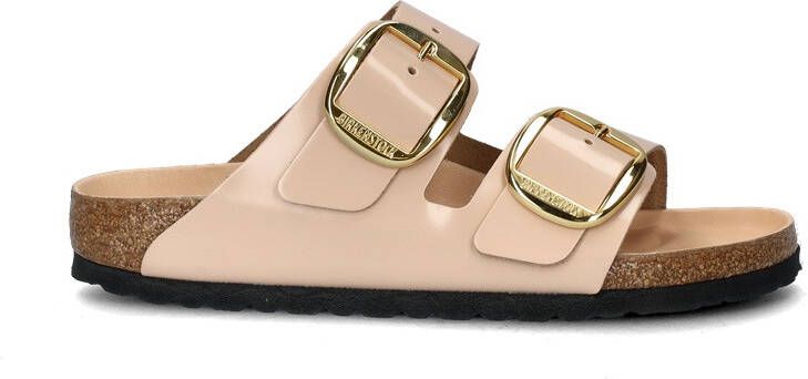 BIRKENSTOCK Slippers Dames Arizona Big Buckle Dames Maat: 41 Materiaal: Leer Kleur: Beige - Foto 12