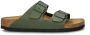 Birkenstock - s groen olijf slippers & muiltjes - Thumbnail 2