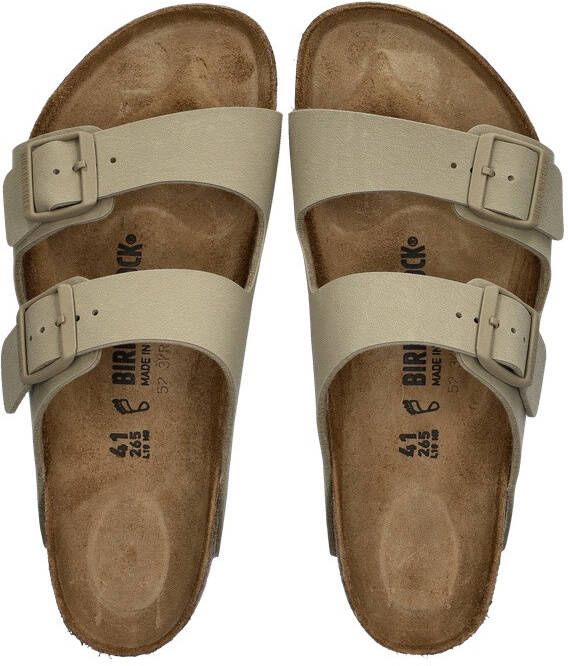 Birkenstock ARIZONA BF FADED KHAKI Volwassenen Heren slippers Taupe - Foto 9