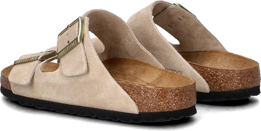 BIRKENSTOCK Slippers Dames Arizona Dames Maat: 42 Materiaal: Suède Kleur: Beige - Foto 9