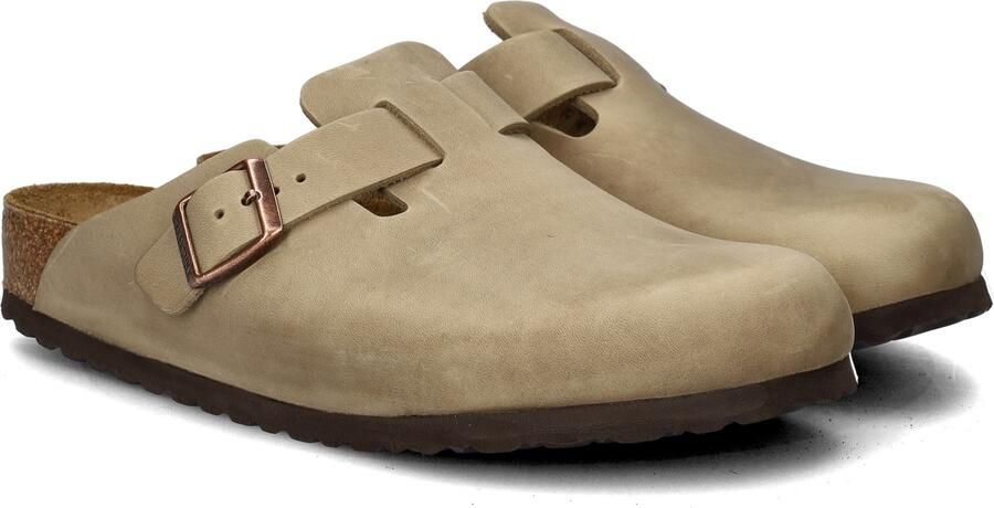 Birkenstock Boston BS Unisex slof bruin - Foto 3