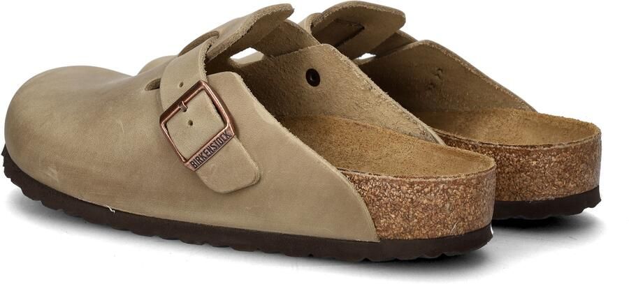 Birkenstock Boston BS Unisex slof bruin - Foto 4