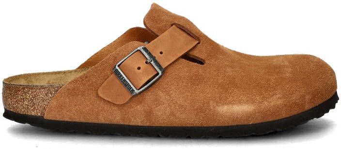 Birkenstock Klompen Boston LEVE LEOI Cognac - Foto 2
