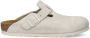 BIRKENSTOCK Slippers Boston Maat: 42 Materiaal: Suède Kleur: Beige - Thumbnail 4