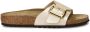 BIRKENSTOCK Slippers Dames Catalina Cushion Buckle Maat: 43 Materiaal: Leatherlook Kleur: Beige - Thumbnail 4