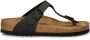 Birkenstock Gizeh slippers zwart - Thumbnail 2