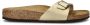 BIRKENSTOCK Slippers Madrid Maat: 35 Materiaal: Leatherlook Kleur: Goud - Thumbnail 6