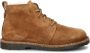 Birkenstock Uppsala Mid Shearling gevoerde suède veterboots cognac - Thumbnail 12