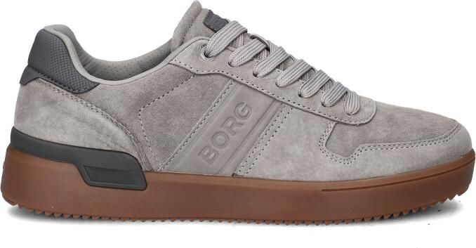 Björn Borg Spin Suede Sneaker Heren Lage Schoen Mannen Grijs Suede - Foto 15